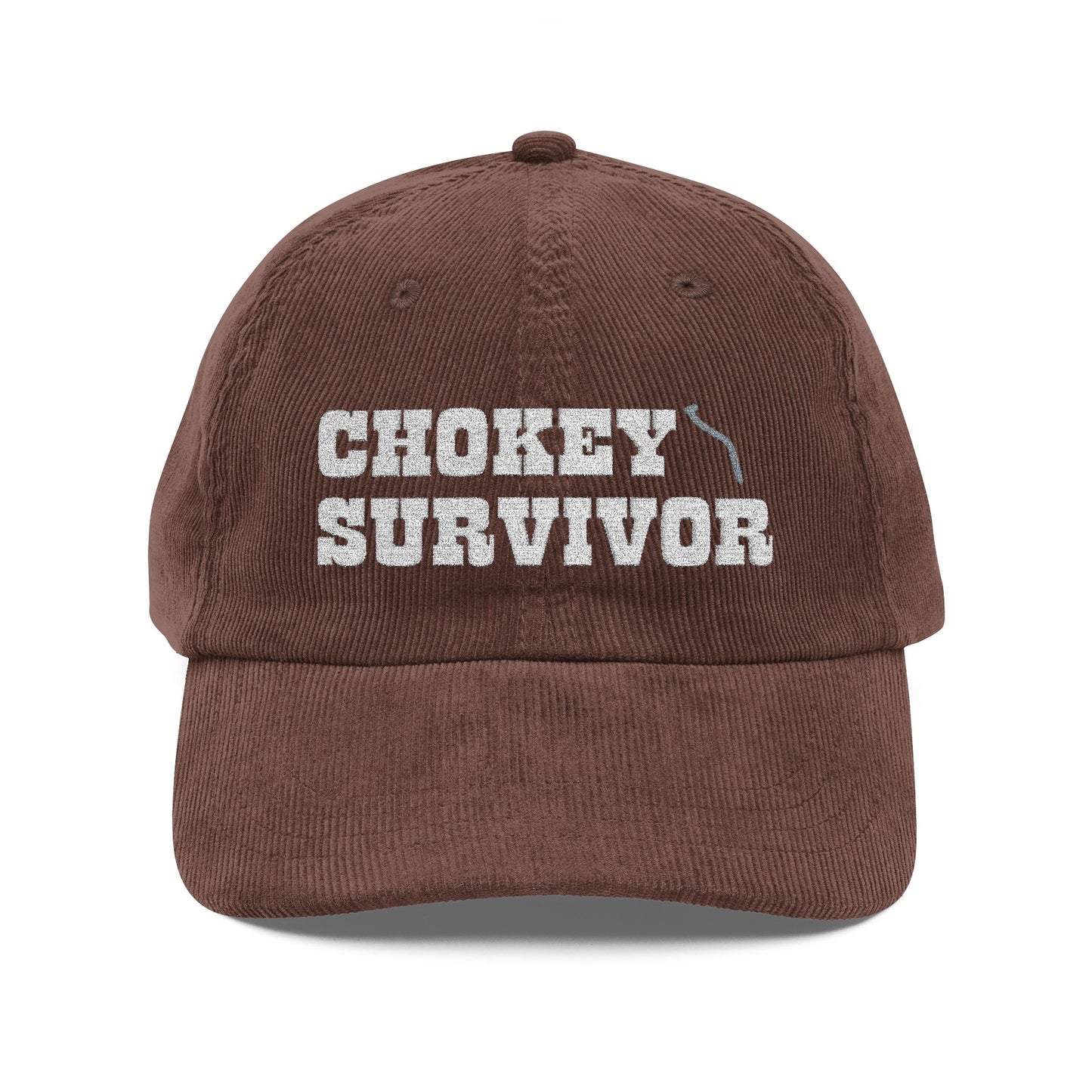 Matilda Chokey Survivor Corduroy Cap (Embroidery)