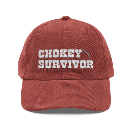 Matilda Chokey Survivor Corduroy Cap (Embroidery)