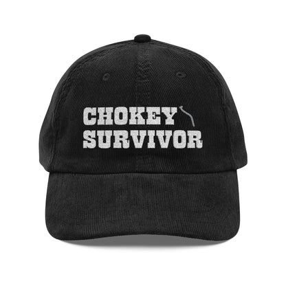 Matilda Chokey Survivor Corduroy Cap (Embroidery)