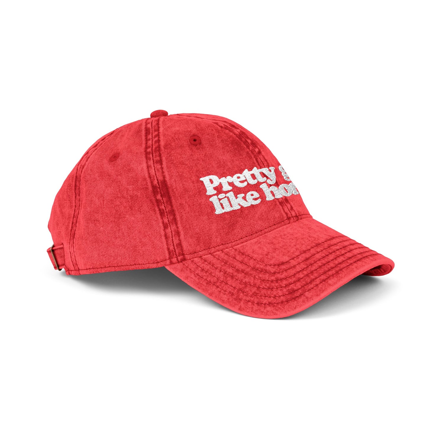 Pretty Girls Like Horror Vintage-Style Cap (Embroidered)