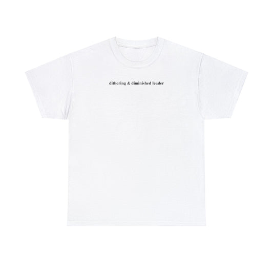 Dithering and Diminishing Leader Unisex Heavy Cotton Tee