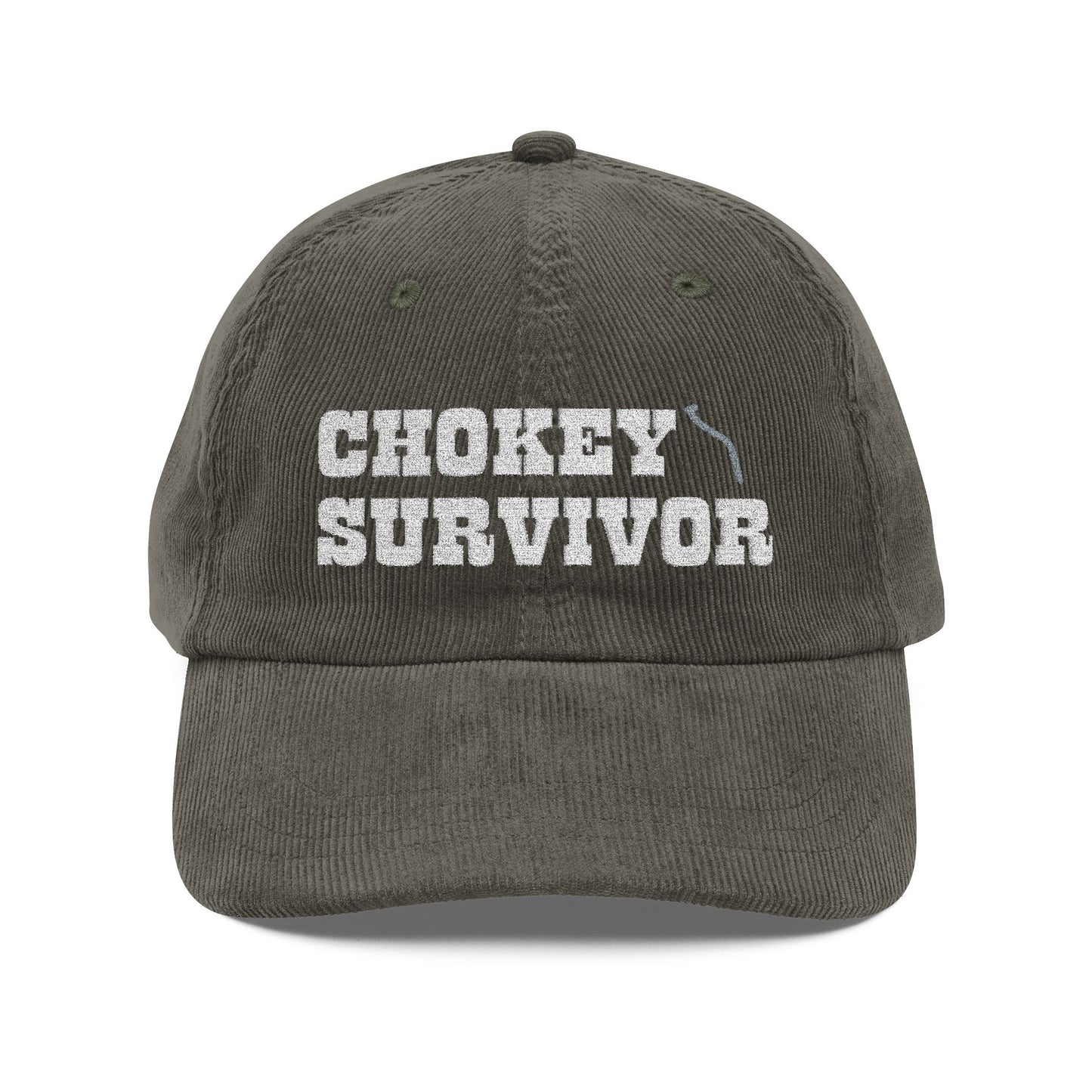 Matilda Chokey Survivor Corduroy Cap (Embroidery)
