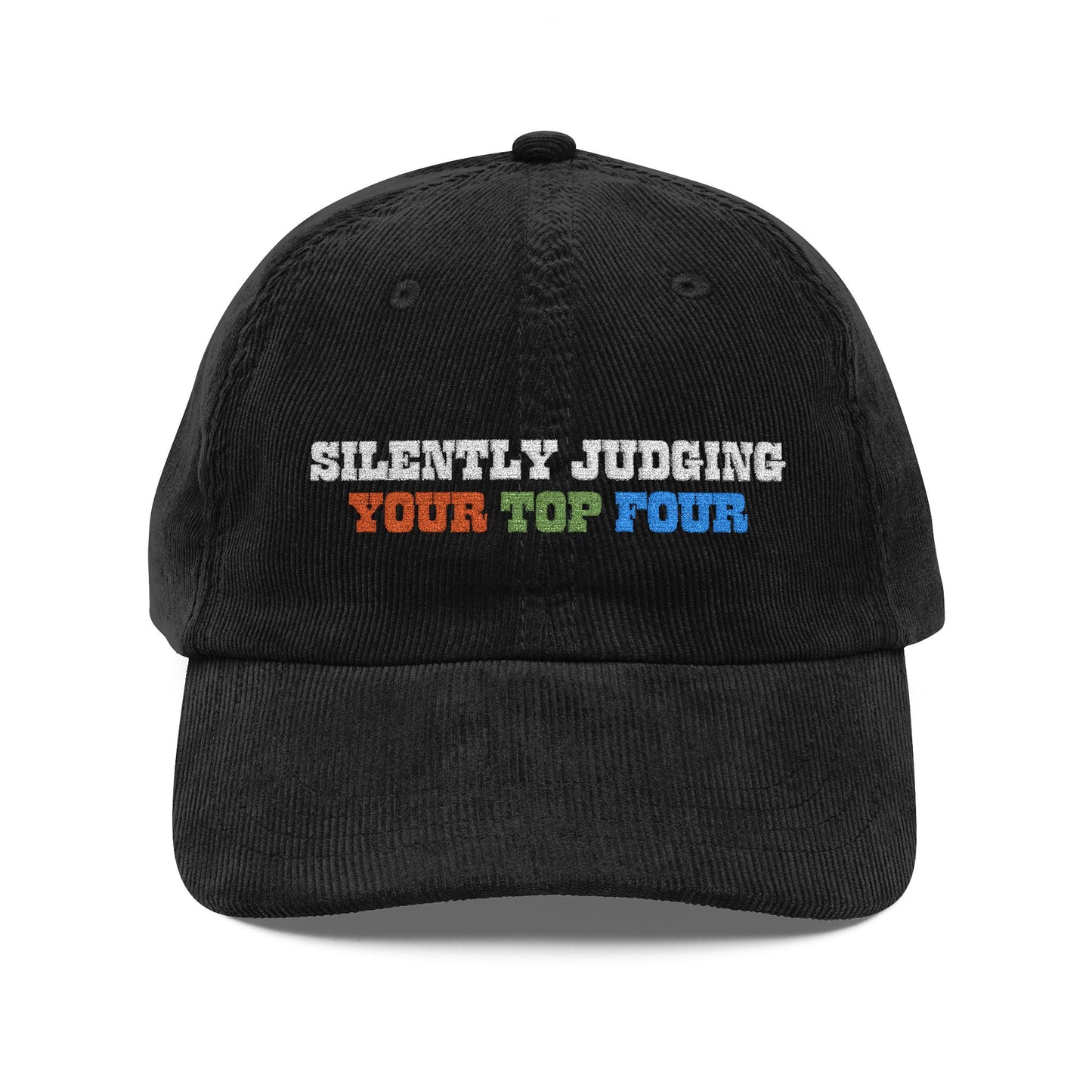 Top Four Corduroy Cap (Embroidery)