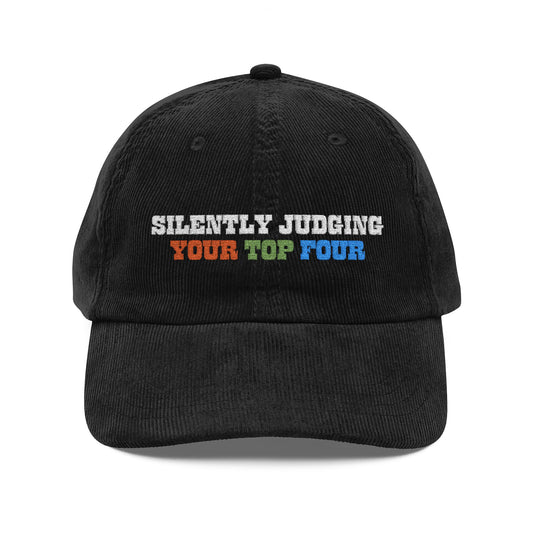 Top Four Corduroy Cap (Embroidery)