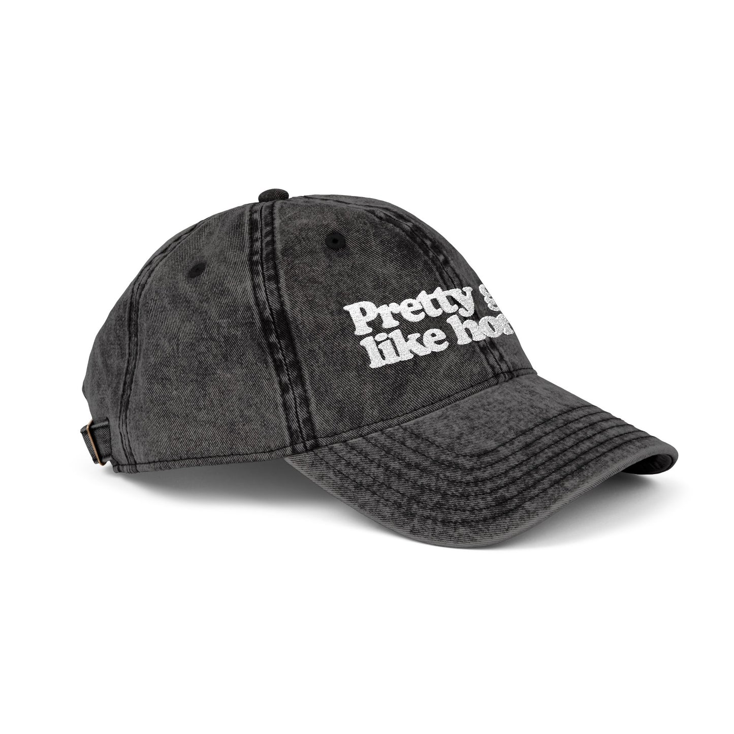 Pretty Girls Like Horror Vintage-Style Cap (Embroidered)