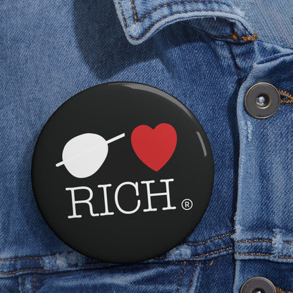 I Heart Rich - Welcome to Derry Custom Buttons