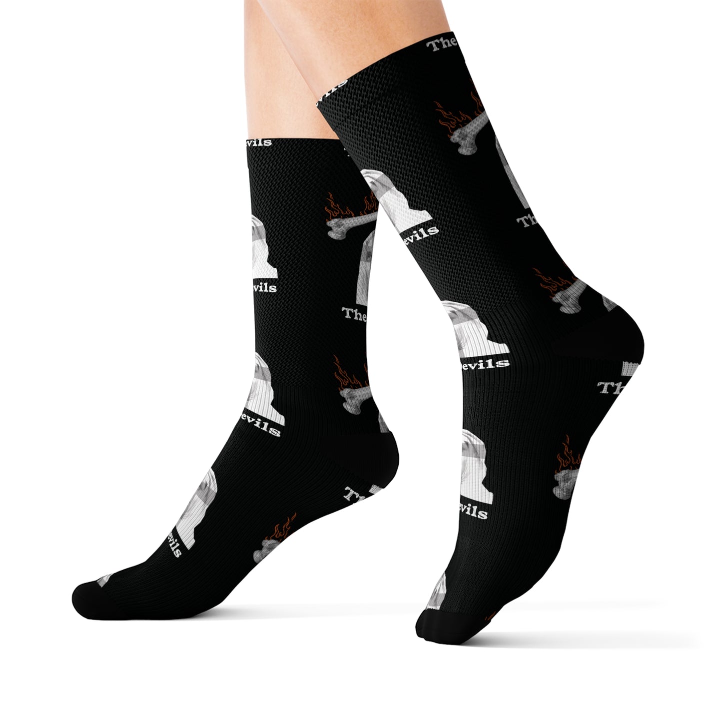 The Devils 1971 Sublimated Print Socks