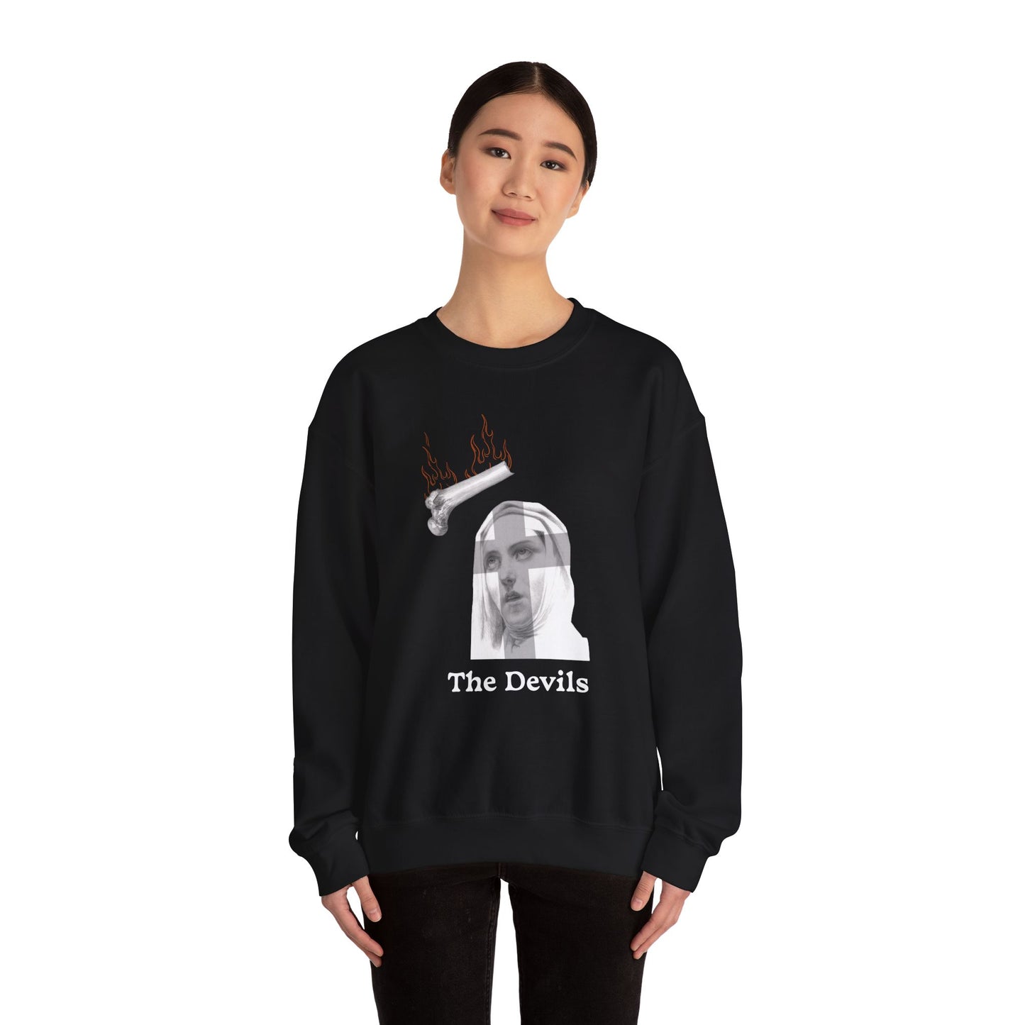 The Devils 1971 Unisex Heavy Blend™ Crewneck Sweatshirt