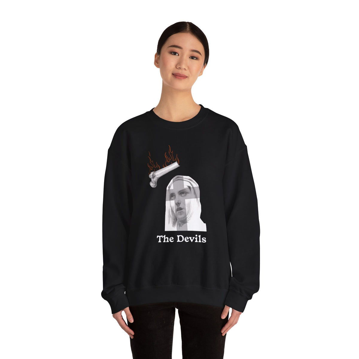 The Devils 1971 Unisex Heavy Blend™ Crewneck Sweatshirt
