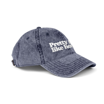 Pretty Girls Like Horror Vintage-Style Cap (Embroidered)