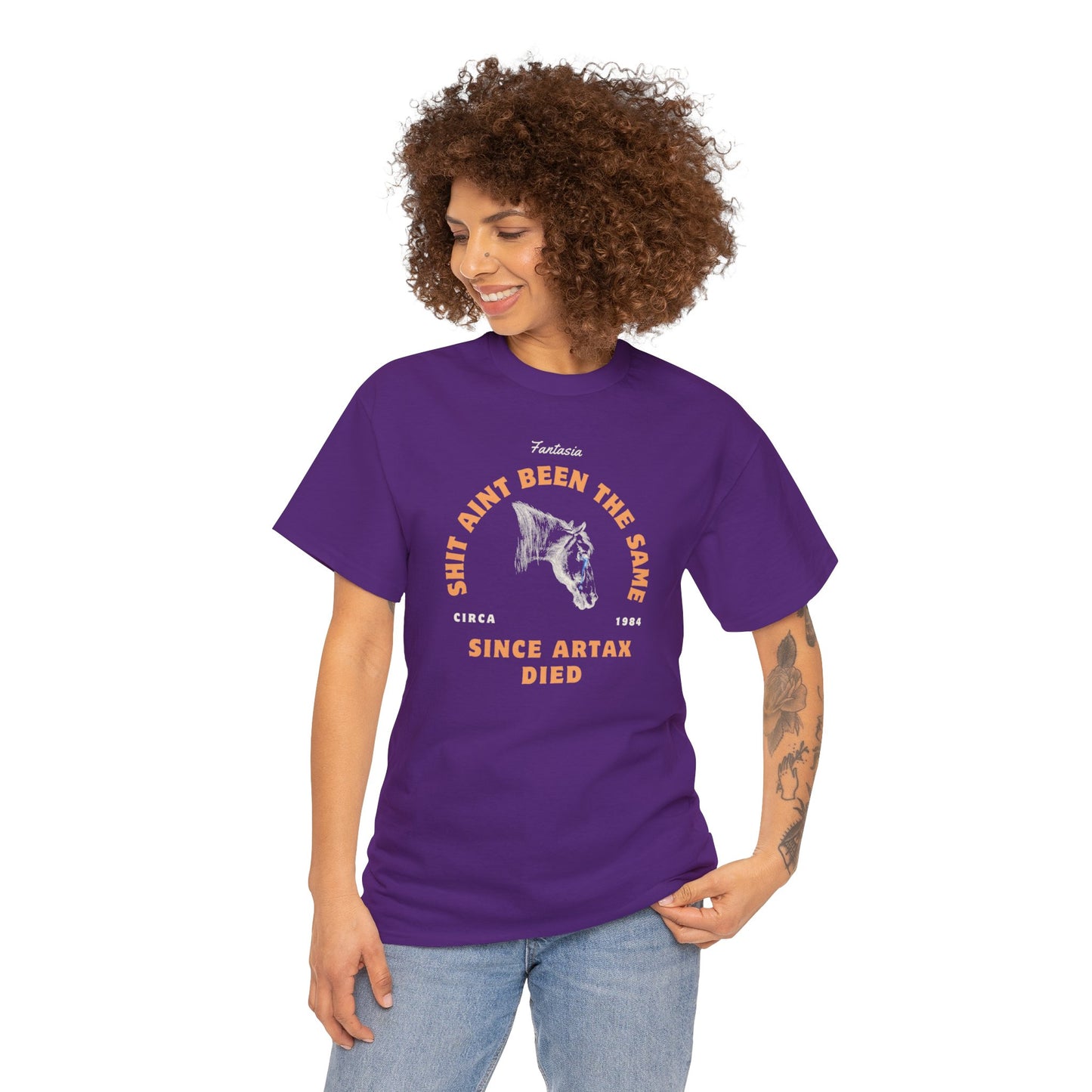 RIP Artax Neverending Story Unisex Heavy Cotton Tee