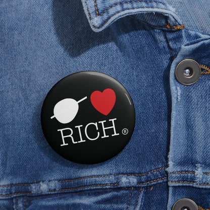 I Heart Rich - Welcome to Derry Custom Buttons