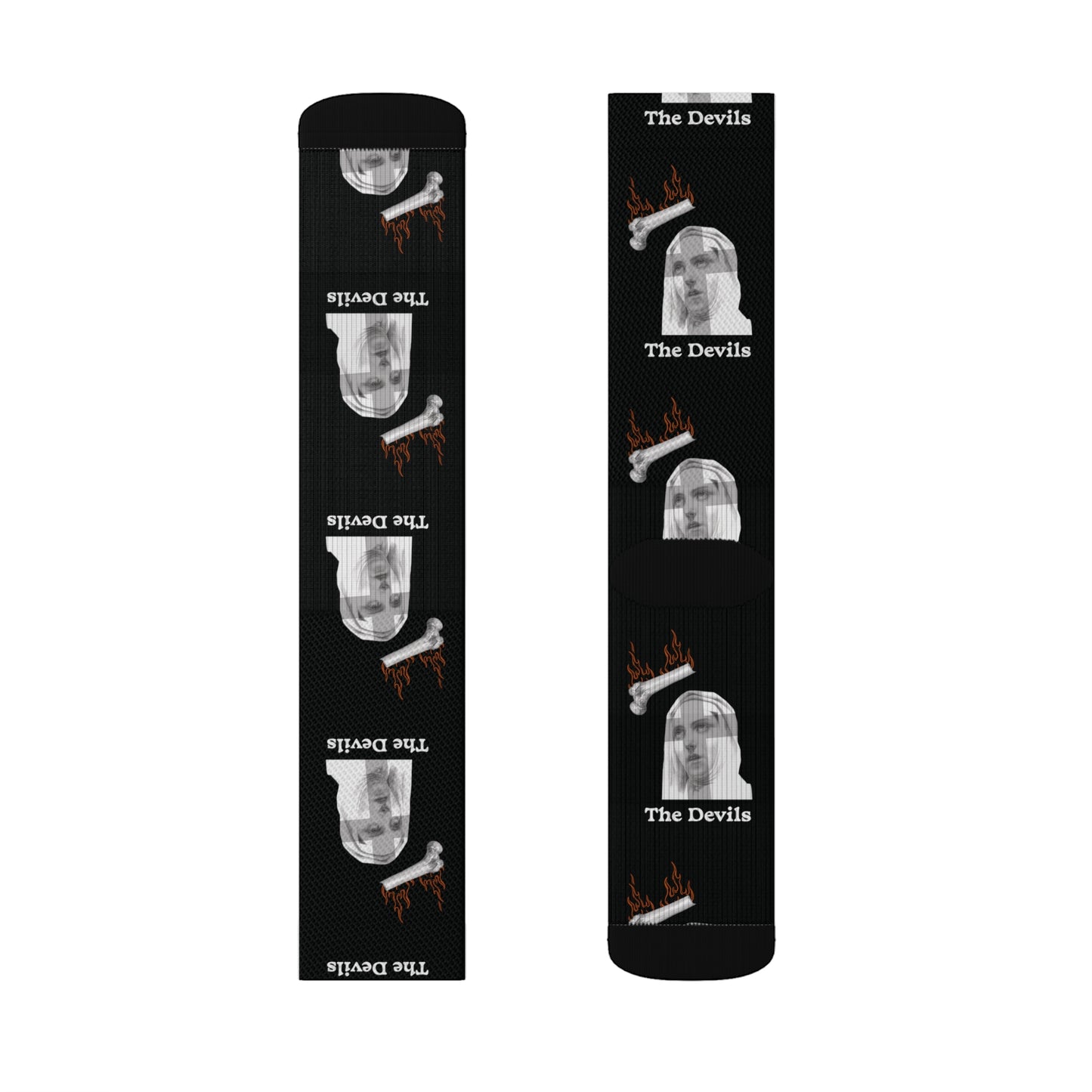 The Devils 1971 Sublimated Print Socks