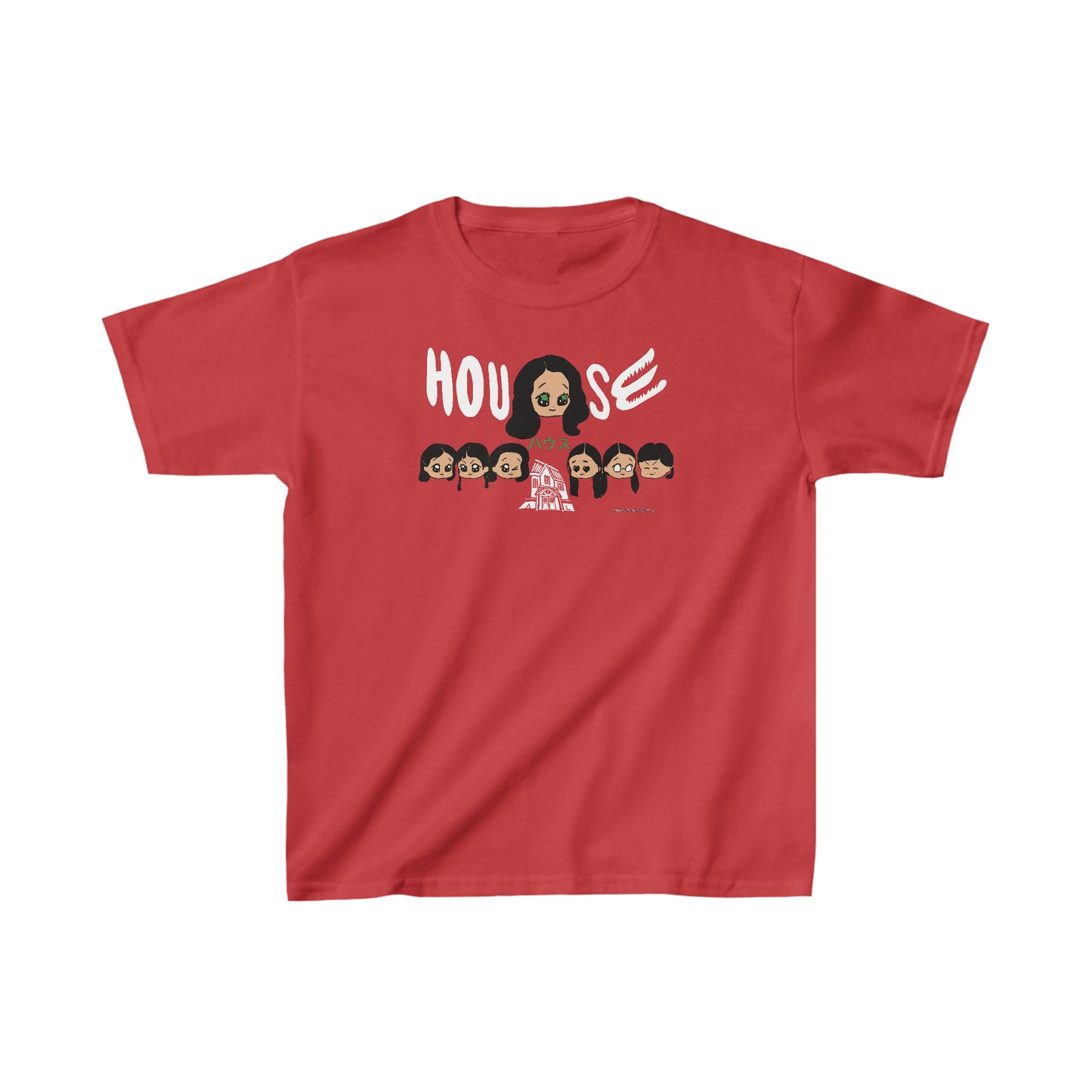 House Hausu 1977 Horror Movie Kids Heavy Cotton™ Tee