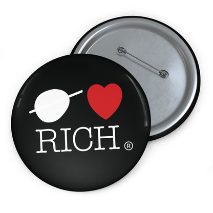 I Heart Rich - Welcome to Derry Custom Buttons