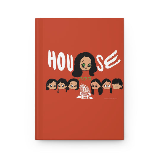 House Hausu 1977 Horror Movie Chibi Style Hardcover Journal Matte