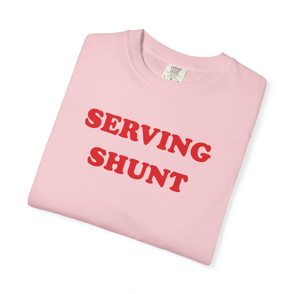Serving Shunt "Society" Unisex Garment-Dyed T-shirt
