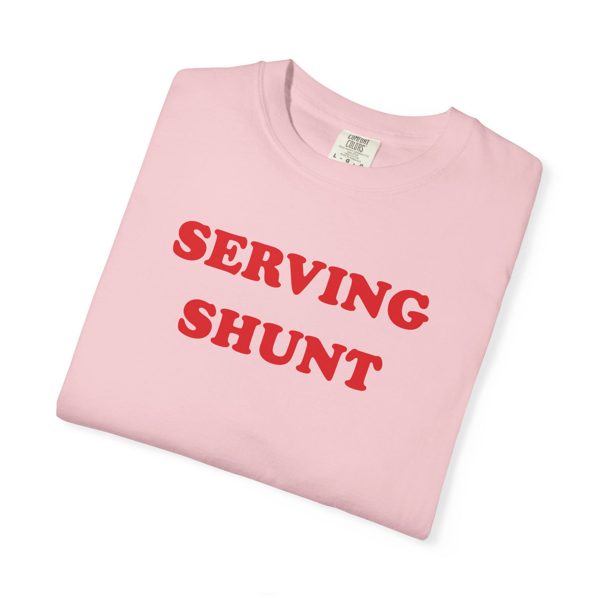 Serving Shunt "Society" Unisex Garment-Dyed T-shirt