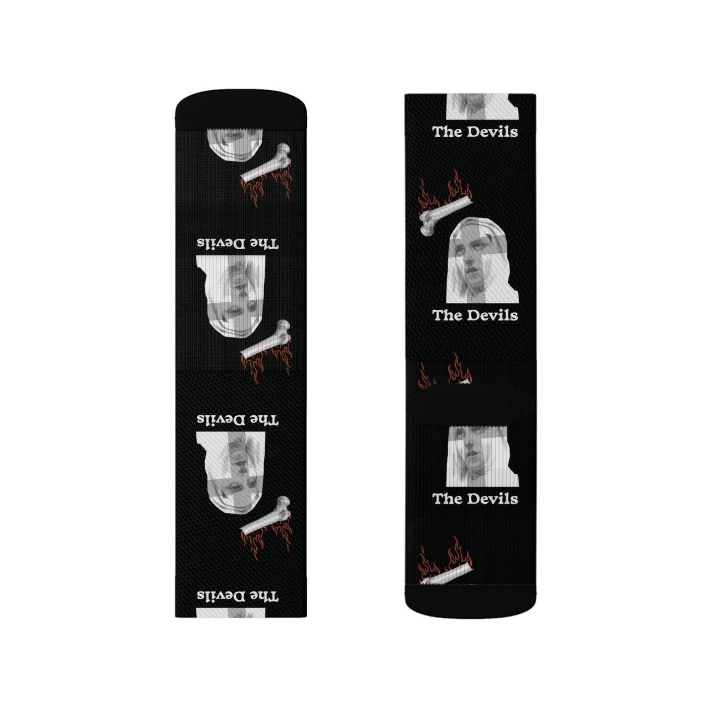 The Devils 1971 Sublimated Print Socks