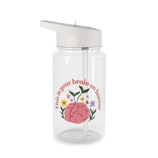 “This is Your Brain on Horror” Tritan Water Bottle BPA-free