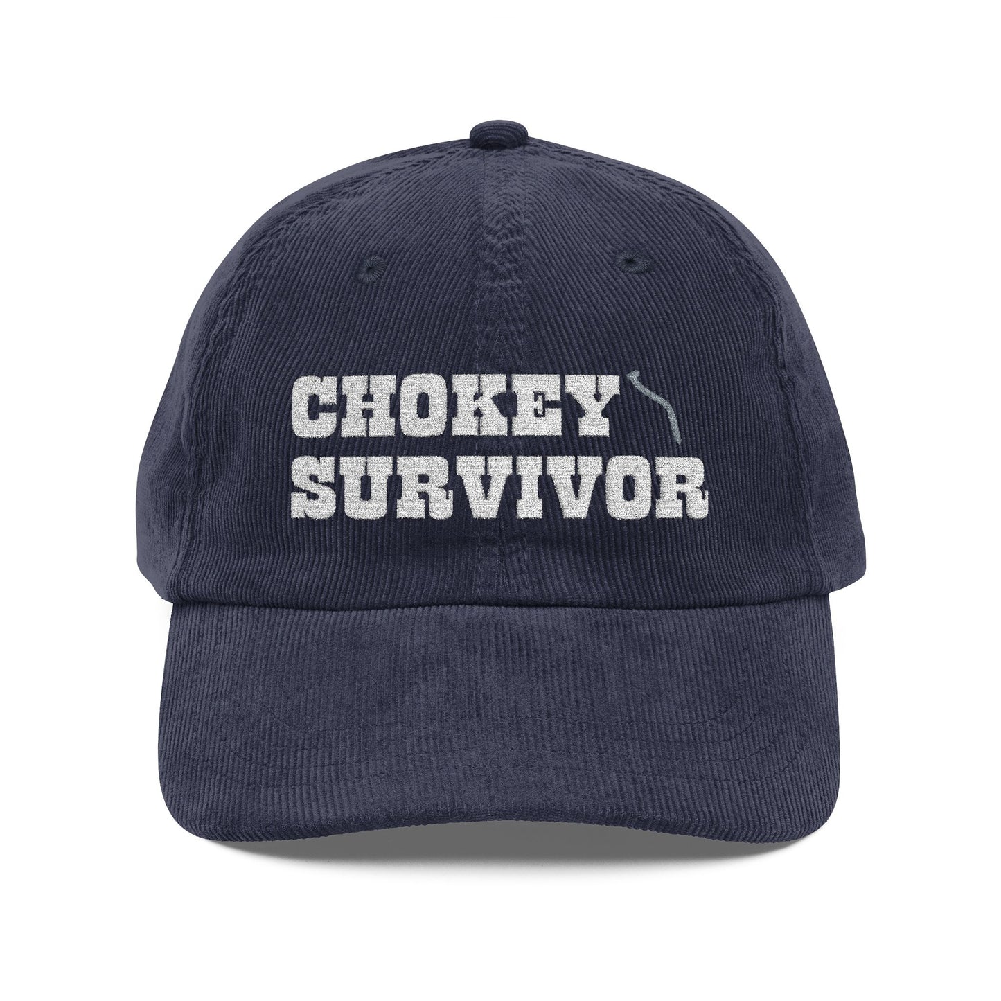 Matilda Chokey Survivor Corduroy Cap (Embroidery)