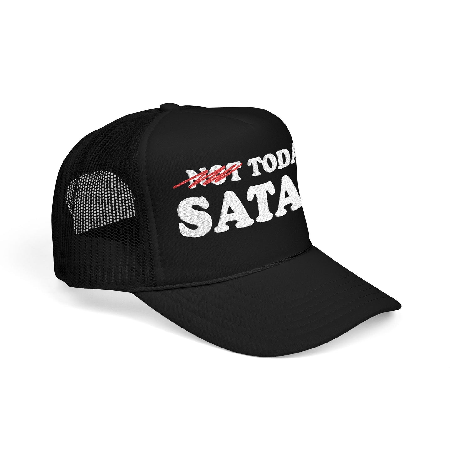 The Rapture 2025 Satan Foam Trucker Hat (Embroidery)