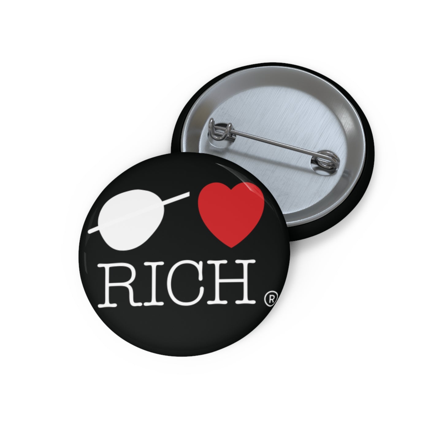 I Heart Rich - Welcome to Derry Custom Buttons