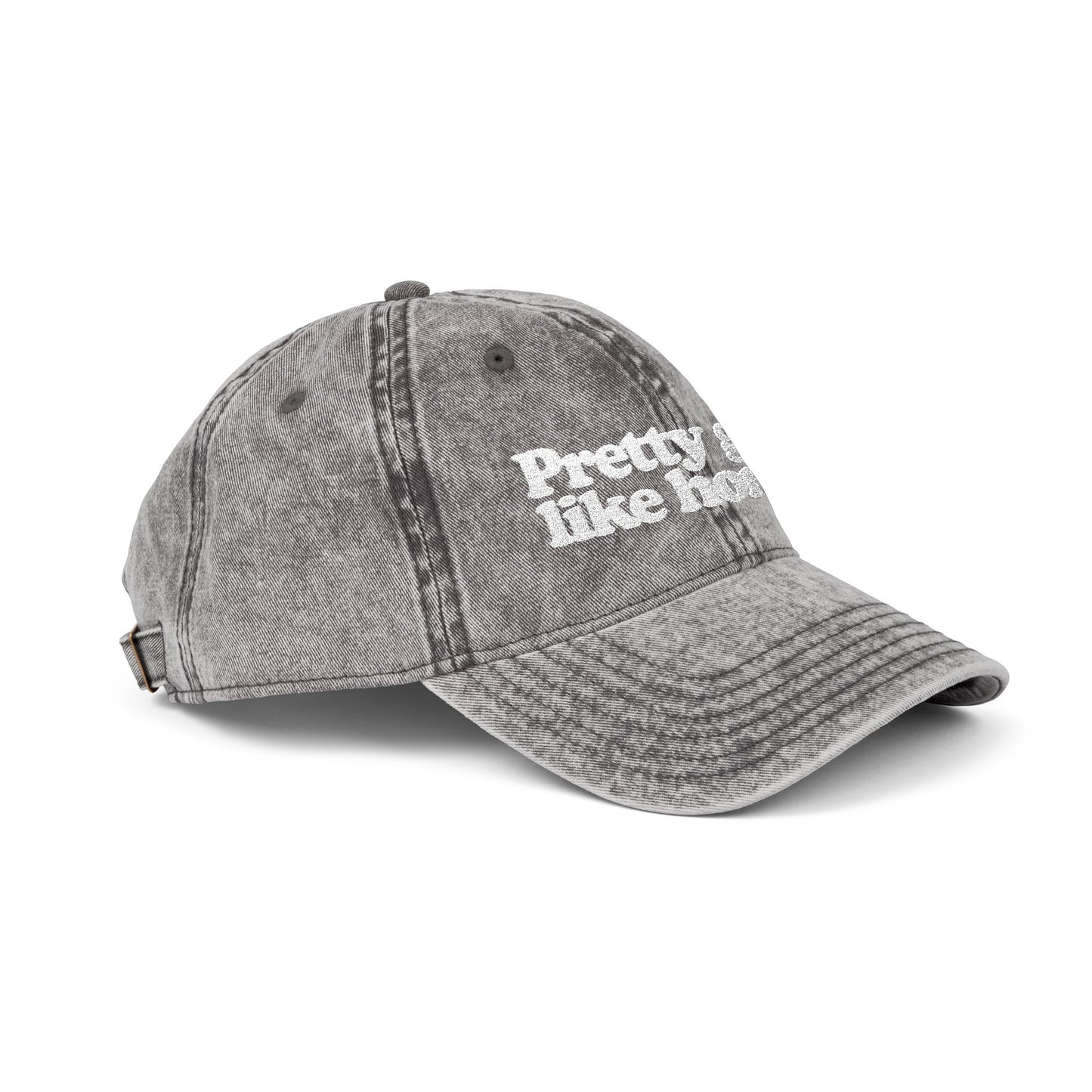 Pretty Girls Like Horror Vintage-Style Cap (Embroidered)