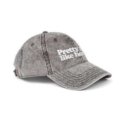 Pretty Girls Like Horror Vintage-Style Cap (Embroidered)