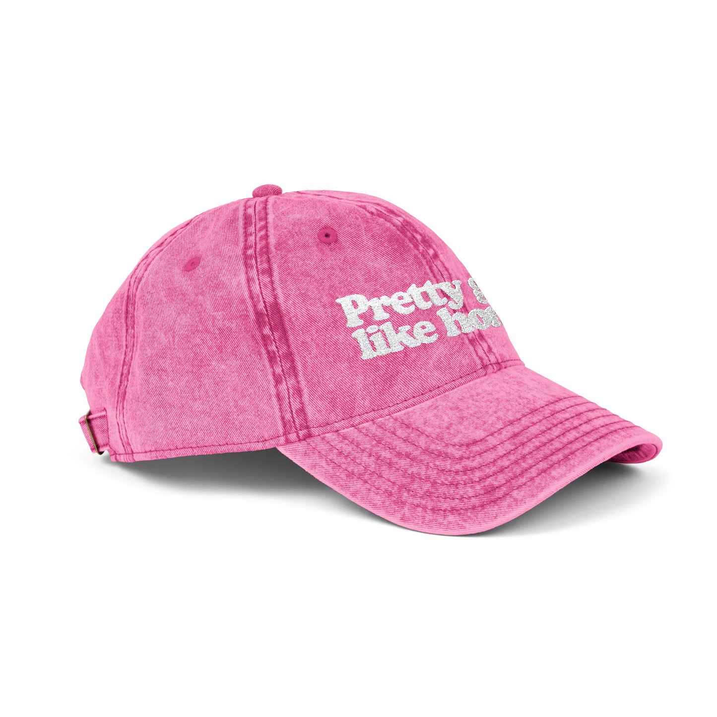 Pretty Girls Like Horror Vintage-Style Cap (Embroidered)
