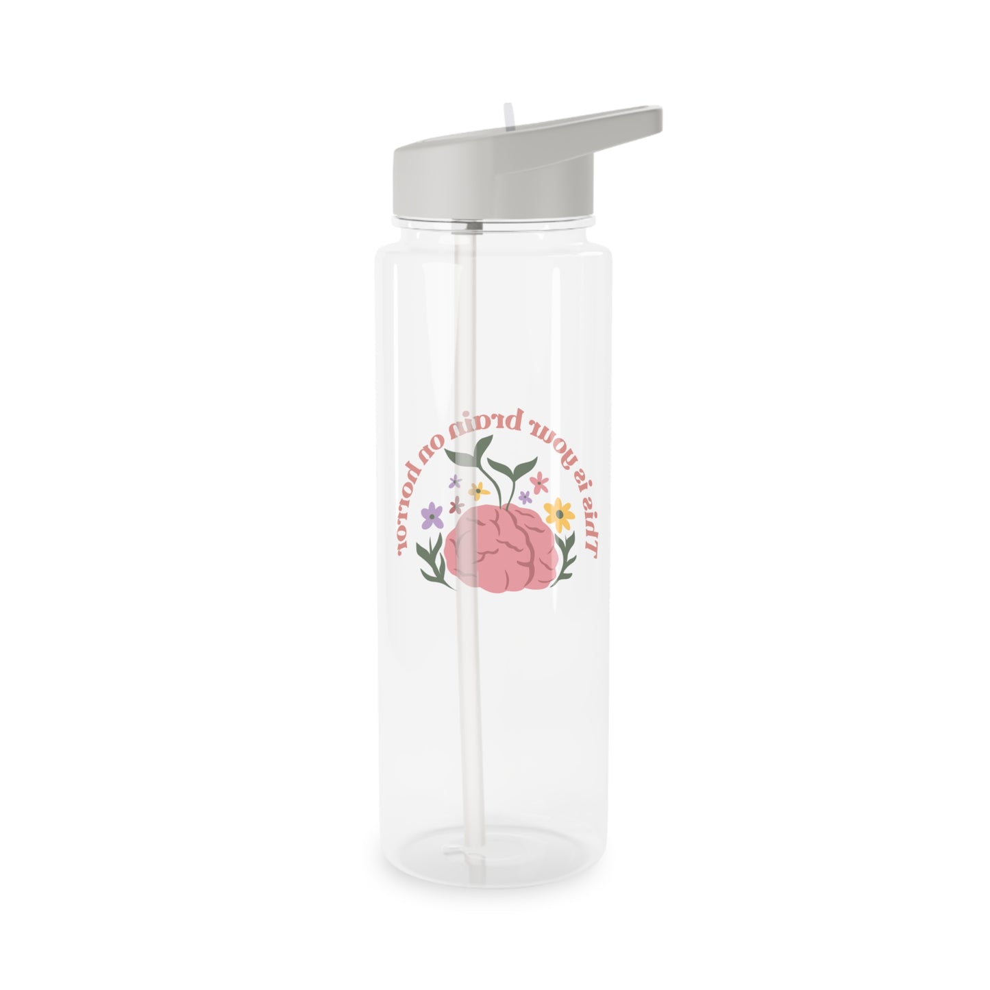 “This is Your Brain on Horror” Tritan Water Bottle BPA-free