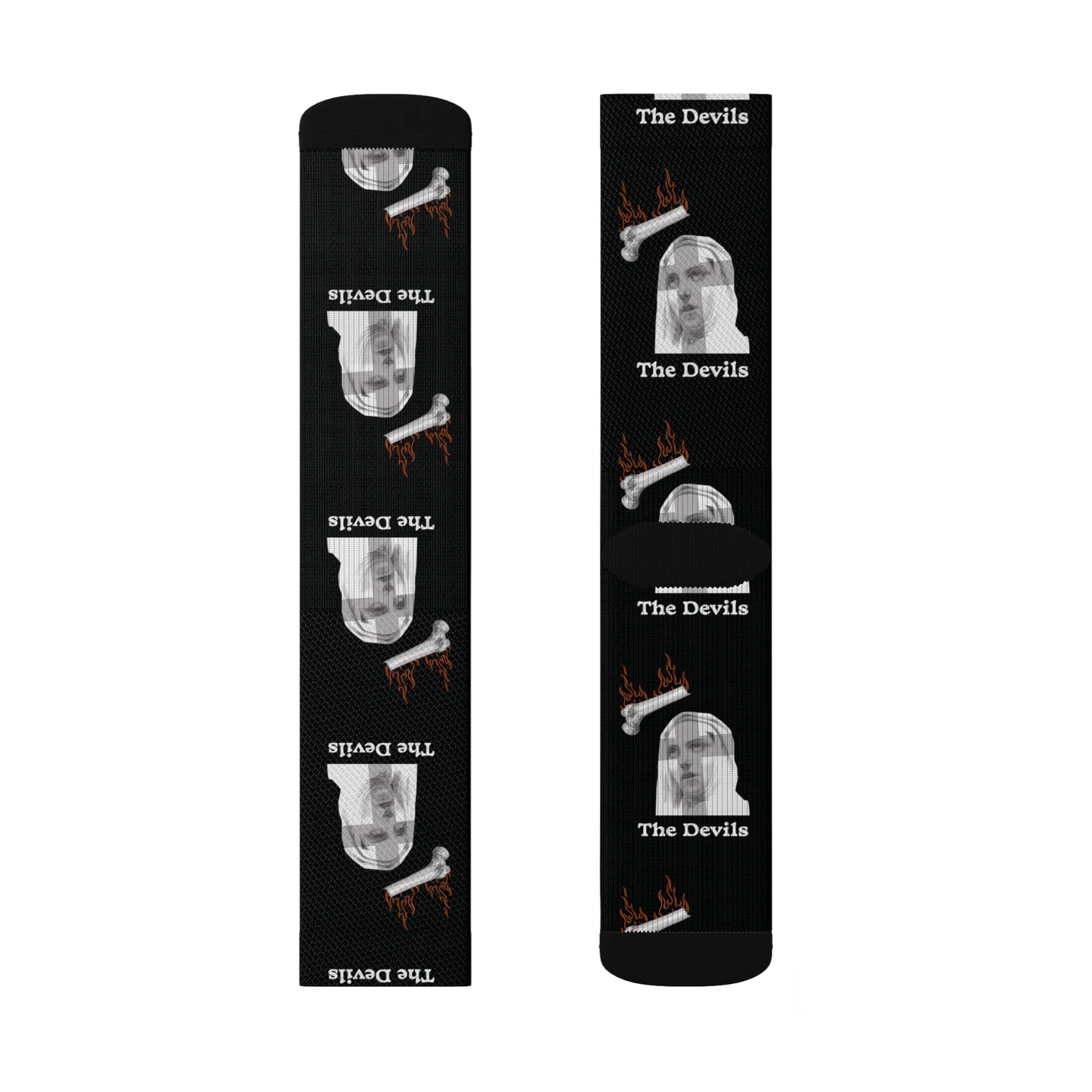 The Devils 1971 Sublimated Print Socks