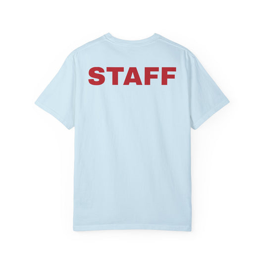 STAFF VARIANT Love Lies Bleeding Crater Gym Unisex Garment-Dyed T-shirt