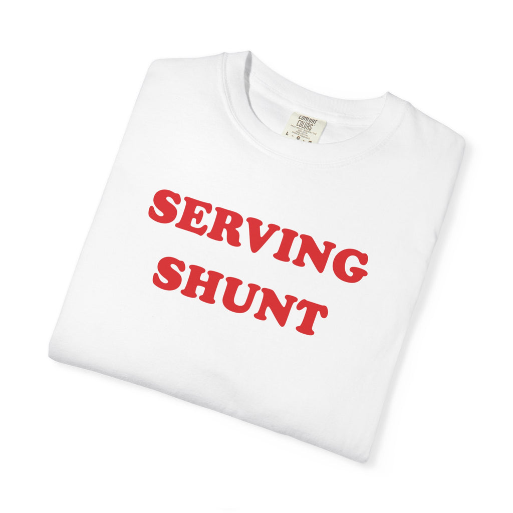 Serving Shunt "Society" Unisex Garment-Dyed T-shirt