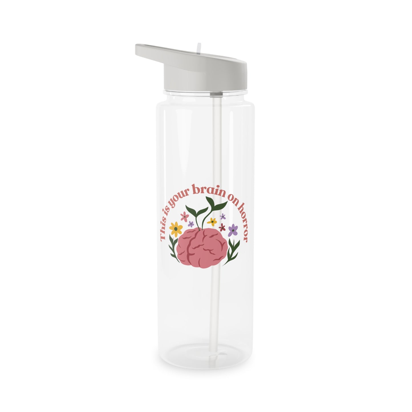 “This is Your Brain on Horror” Tritan Water Bottle BPA-free