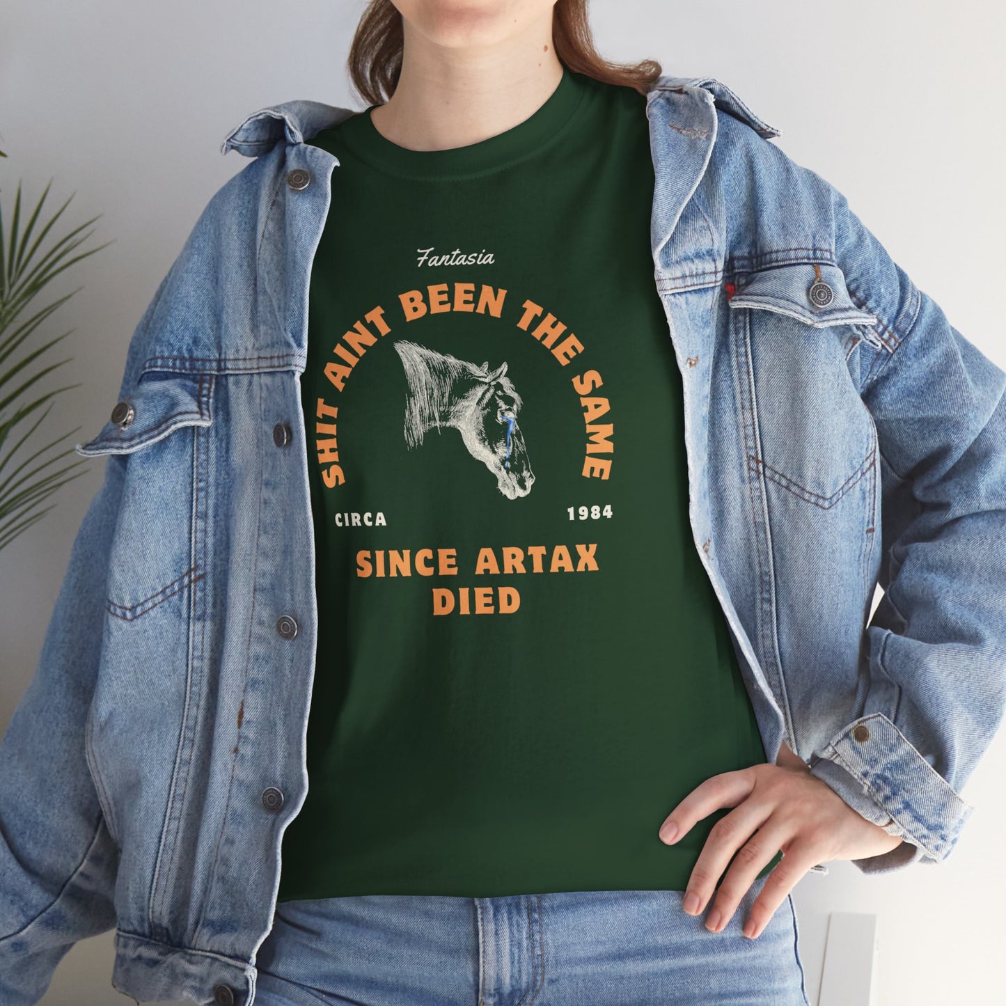 RIP Artax Neverending Story Unisex Heavy Cotton Tee