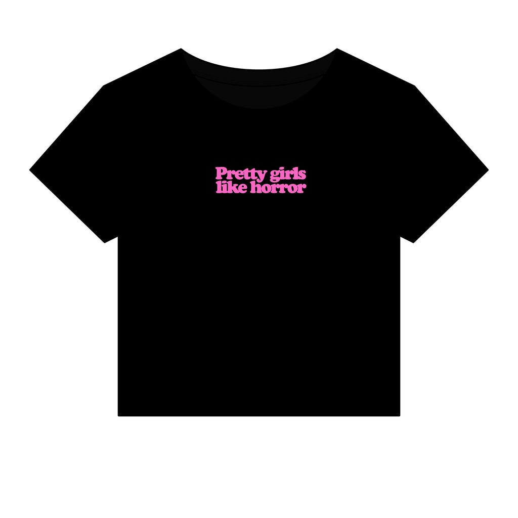 Pretty Girls Like Horror Women's Micro Rib Baby Tee