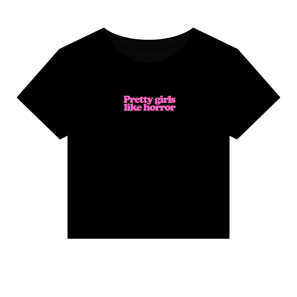 Pretty Girls Like Horror Women's Micro Rib Baby Tee