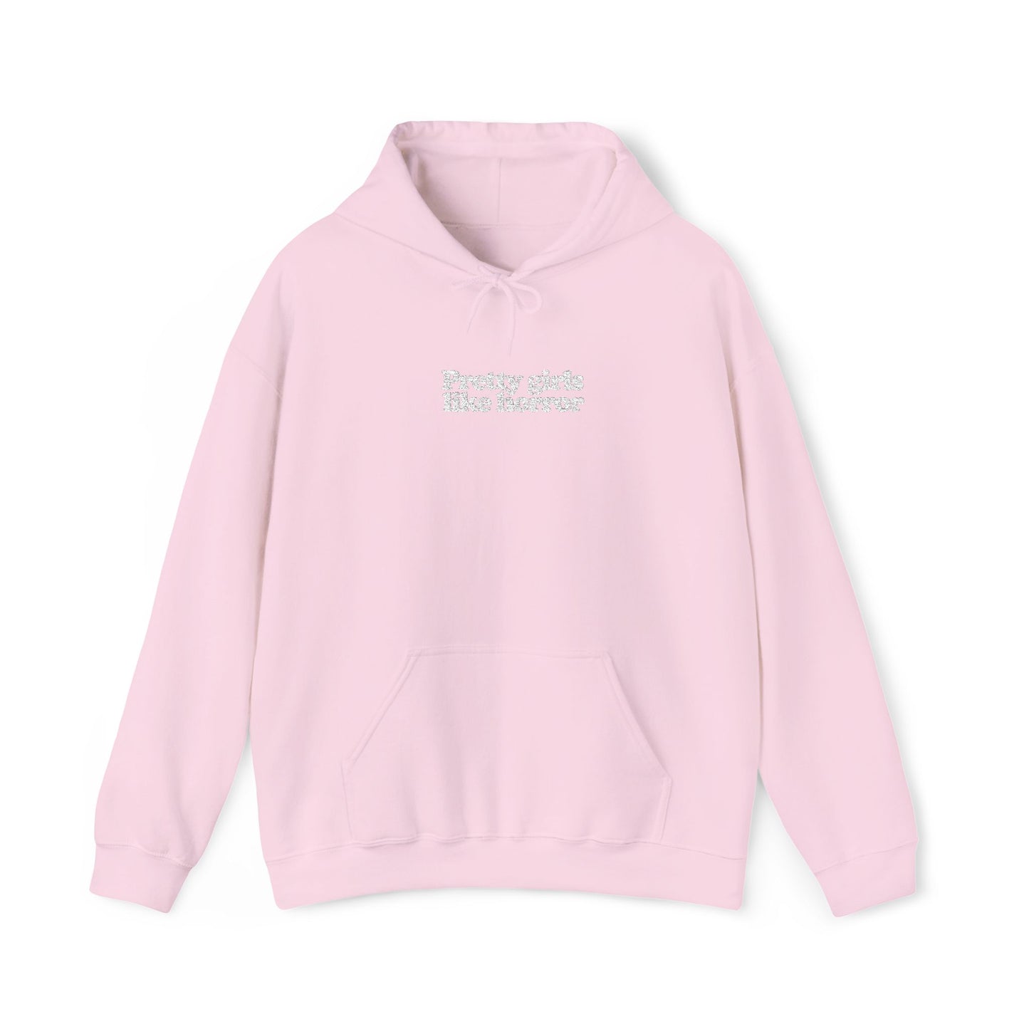 Pretty Girls Like Horror (Embroidered) Hooded Sweatshirt
