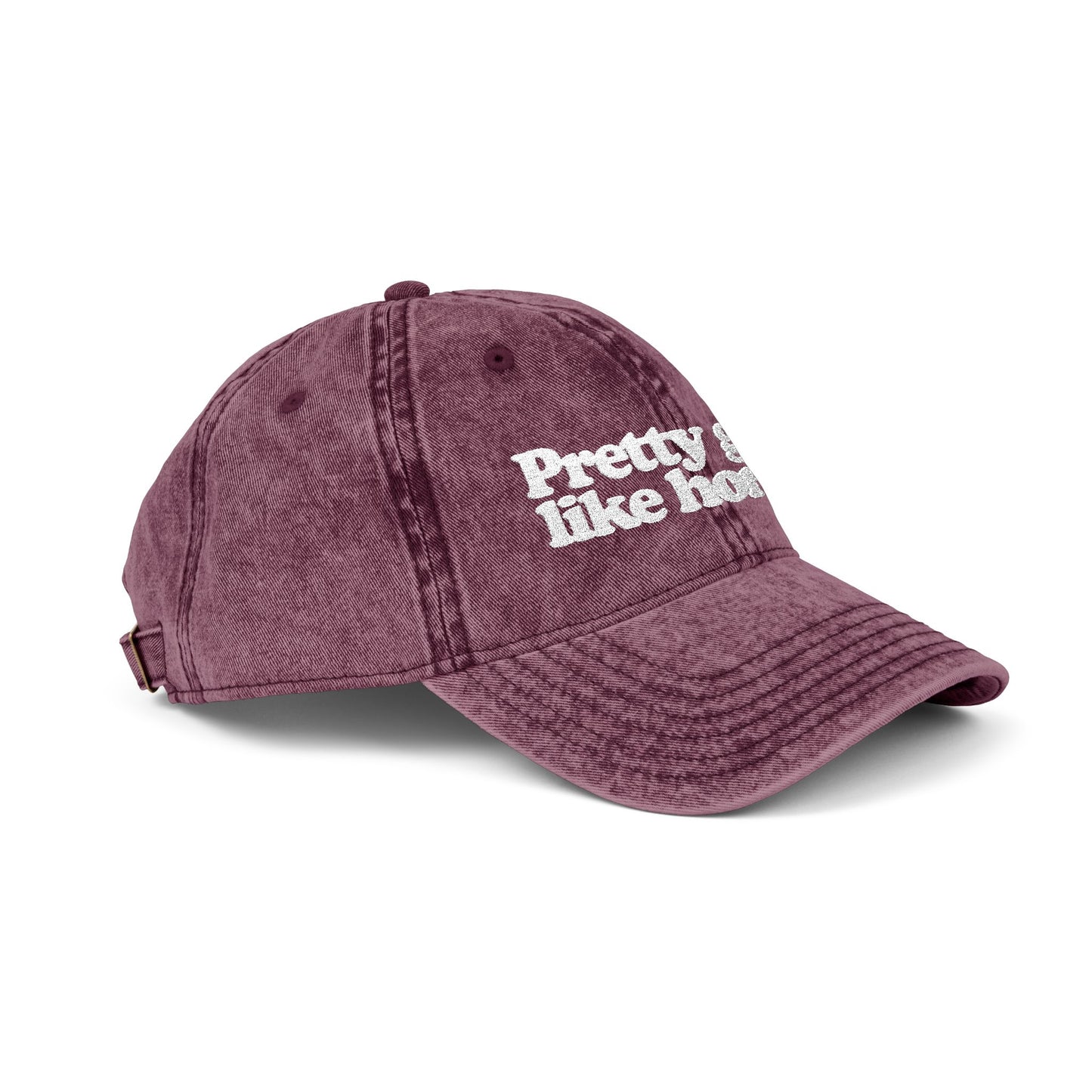 Pretty Girls Like Horror Vintage-Style Cap (Embroidered)