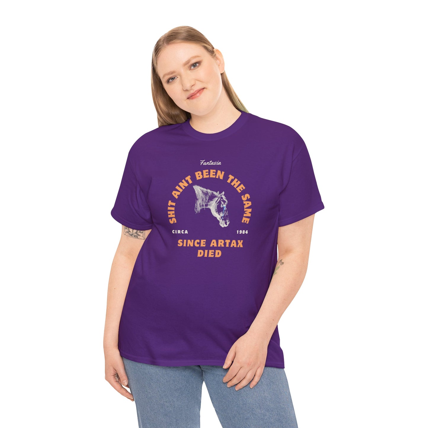 RIP Artax Neverending Story Unisex Heavy Cotton Tee