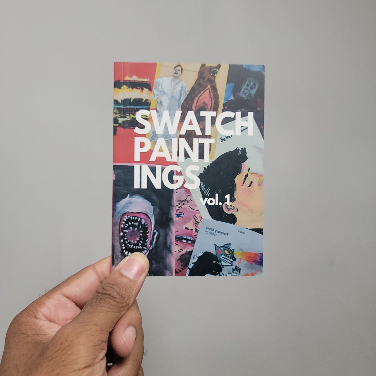 Swatch Paintings Mini Art Book